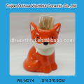 2016 most fashionable ceramic toothpick holder in fox shape